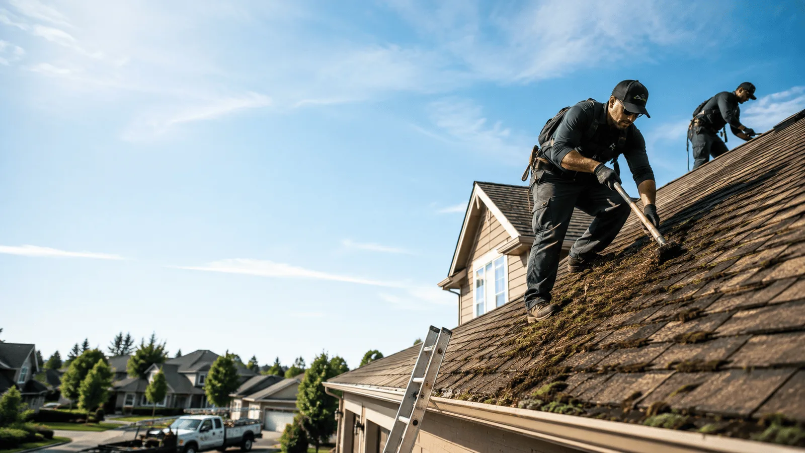Roof Moss Removal in Cypress, CA near me